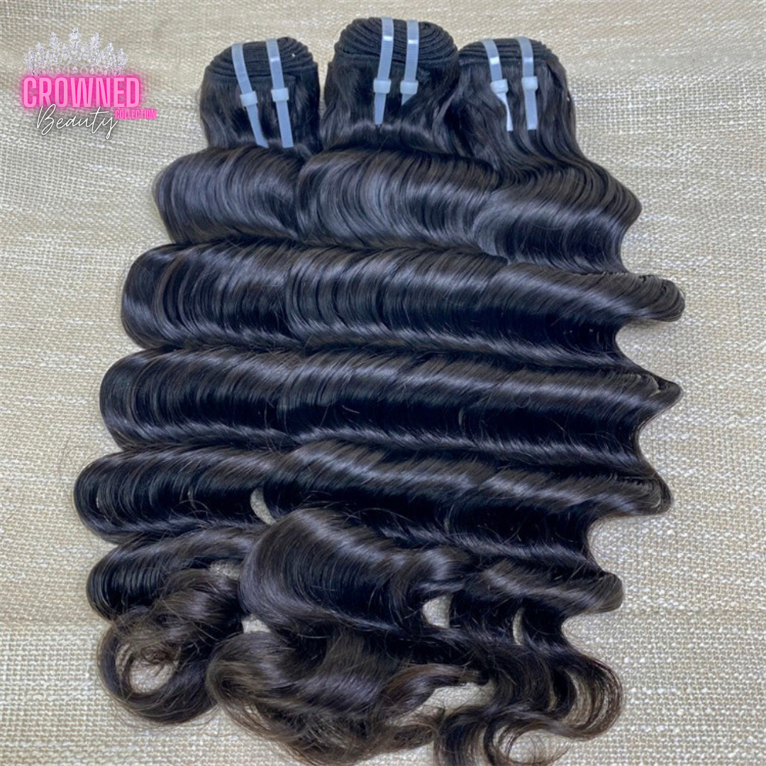 Loose Deep Wave Raw Bundles